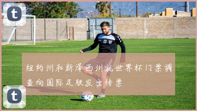 纽约州和新泽西州就世界杯门票调查向国际足联发出传票